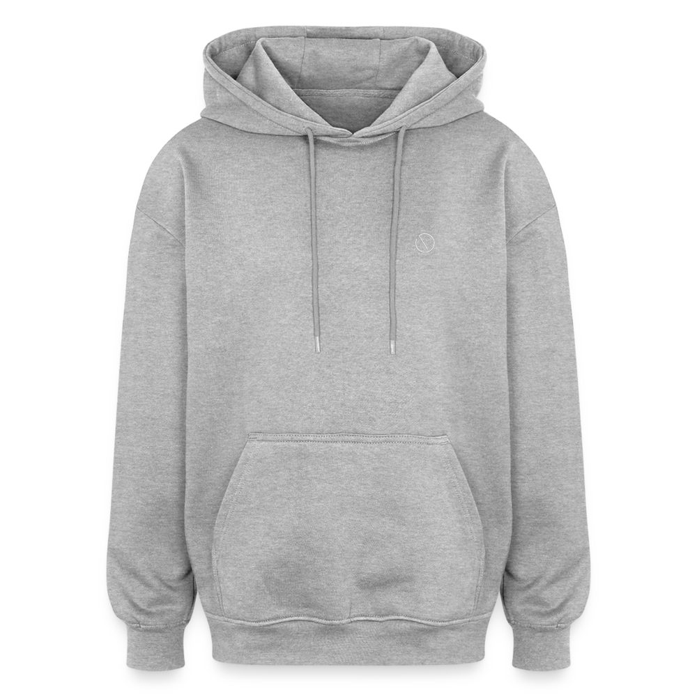 DAECES - Classic Oversized Unisex Hoodie - Grau meliert