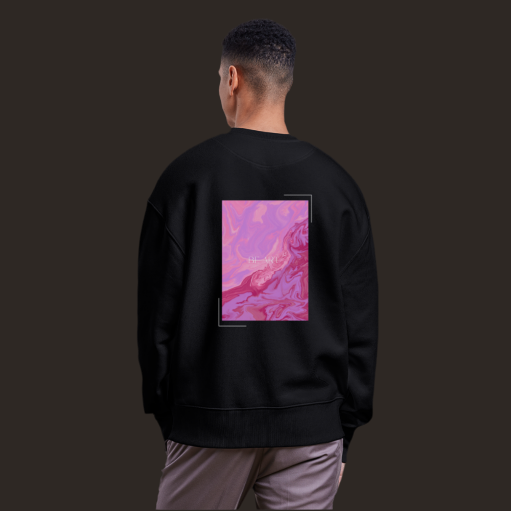 DAECES Oversize Sweatshirt „Be Art“