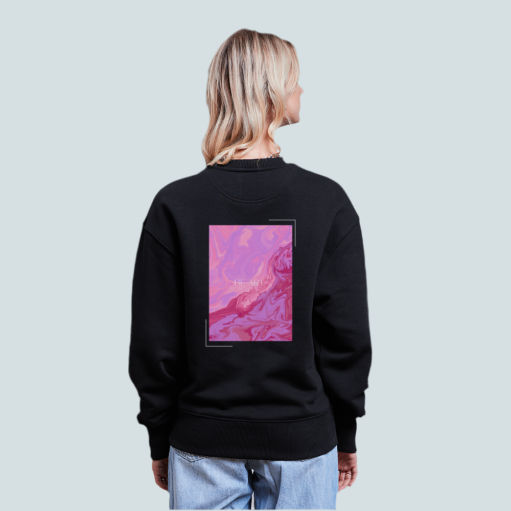 DAECES Oversize Sweatshirt „Be Art“